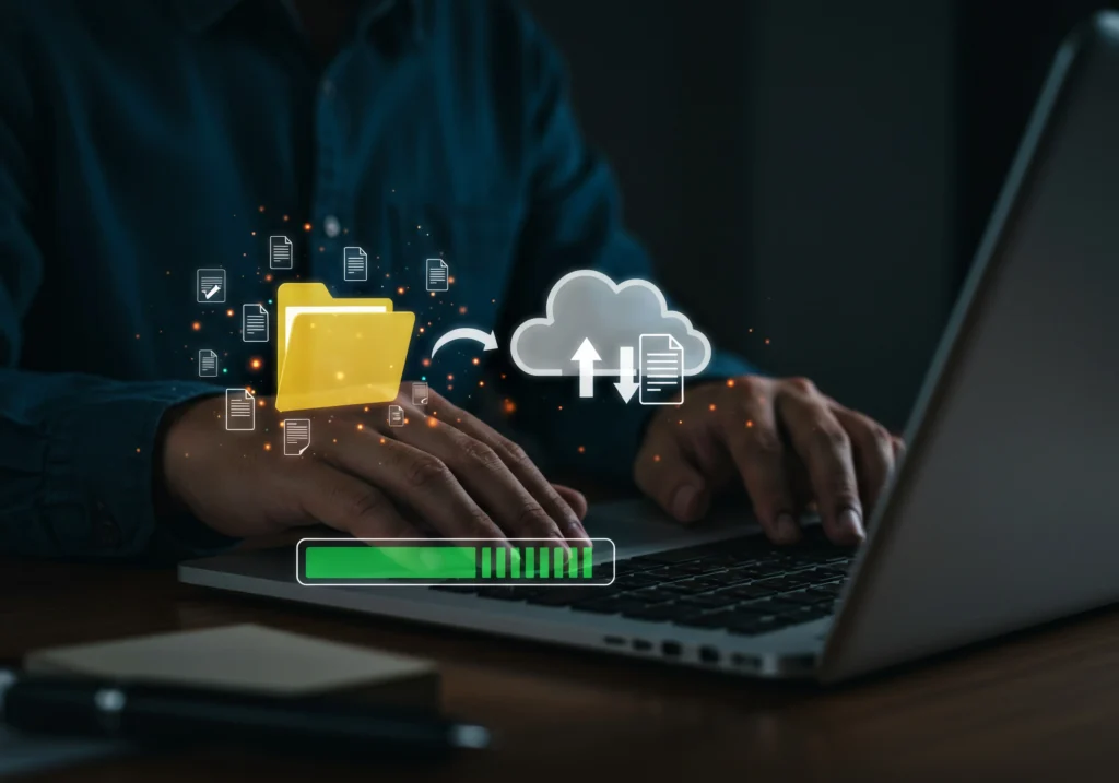 cloud storage data transfer